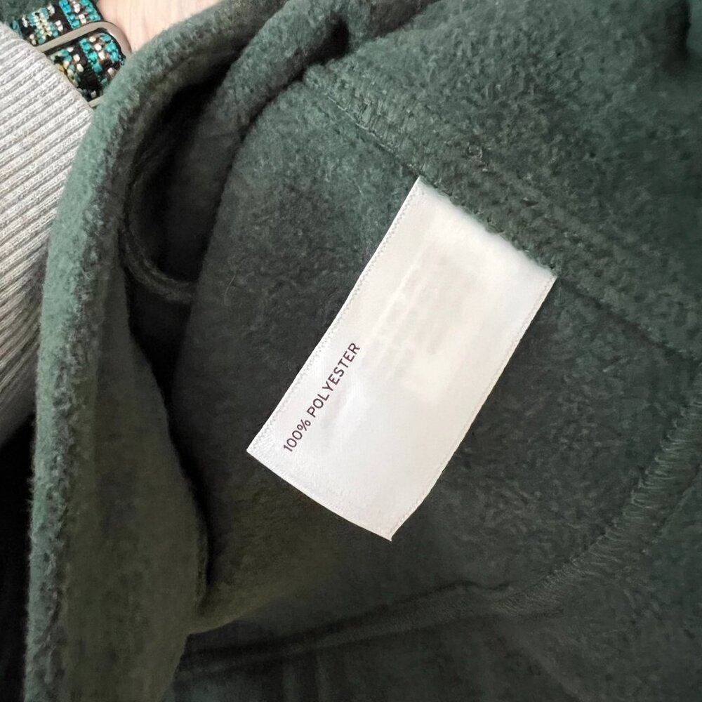 NWT Duluth Trading Co Frost Lake Fleece Full Zip Jacket Green Women's Size XL - Picture 7 of 10